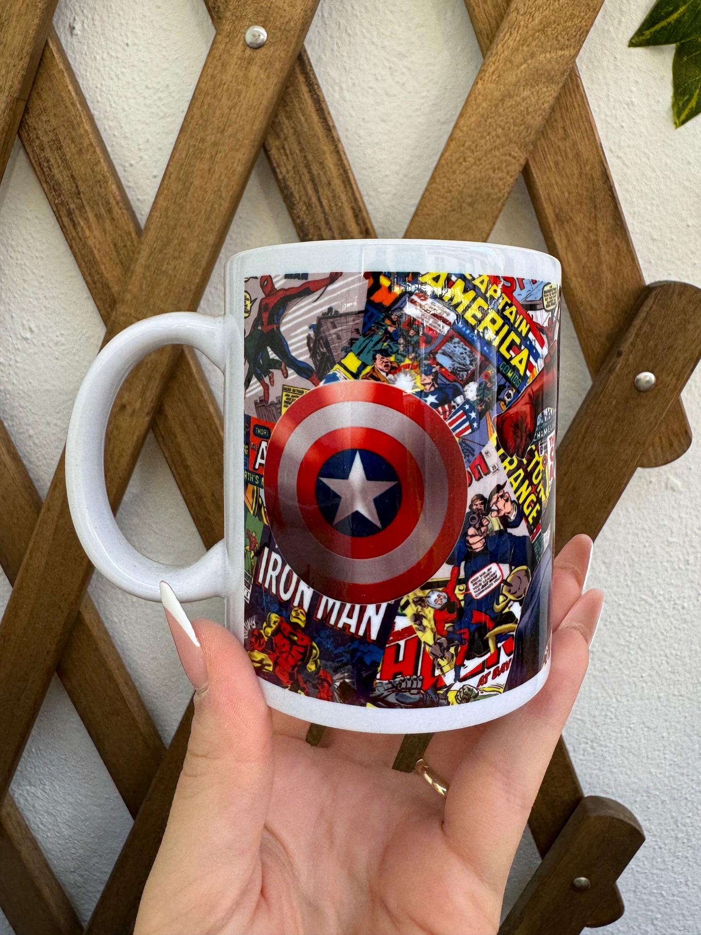 Taza del Capitán América