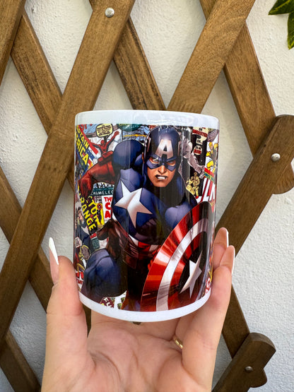 Taza del Capitán América