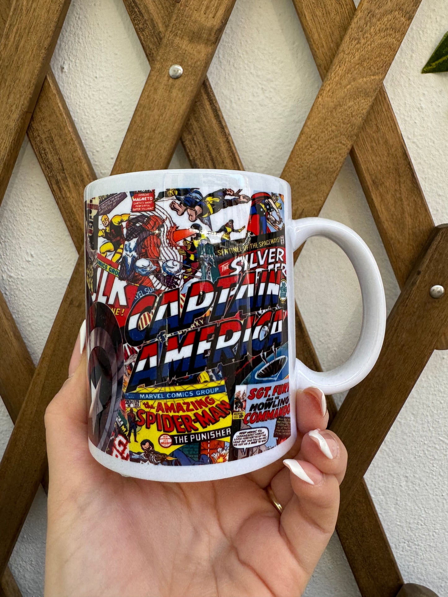 Taza del Capitán América